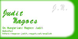 judit magocs business card